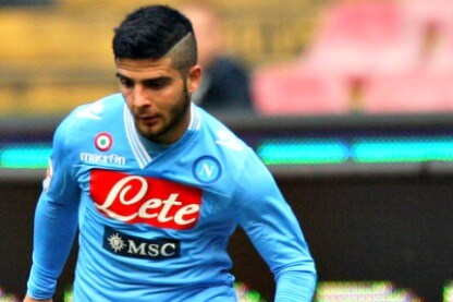il napoletano insigne in azione