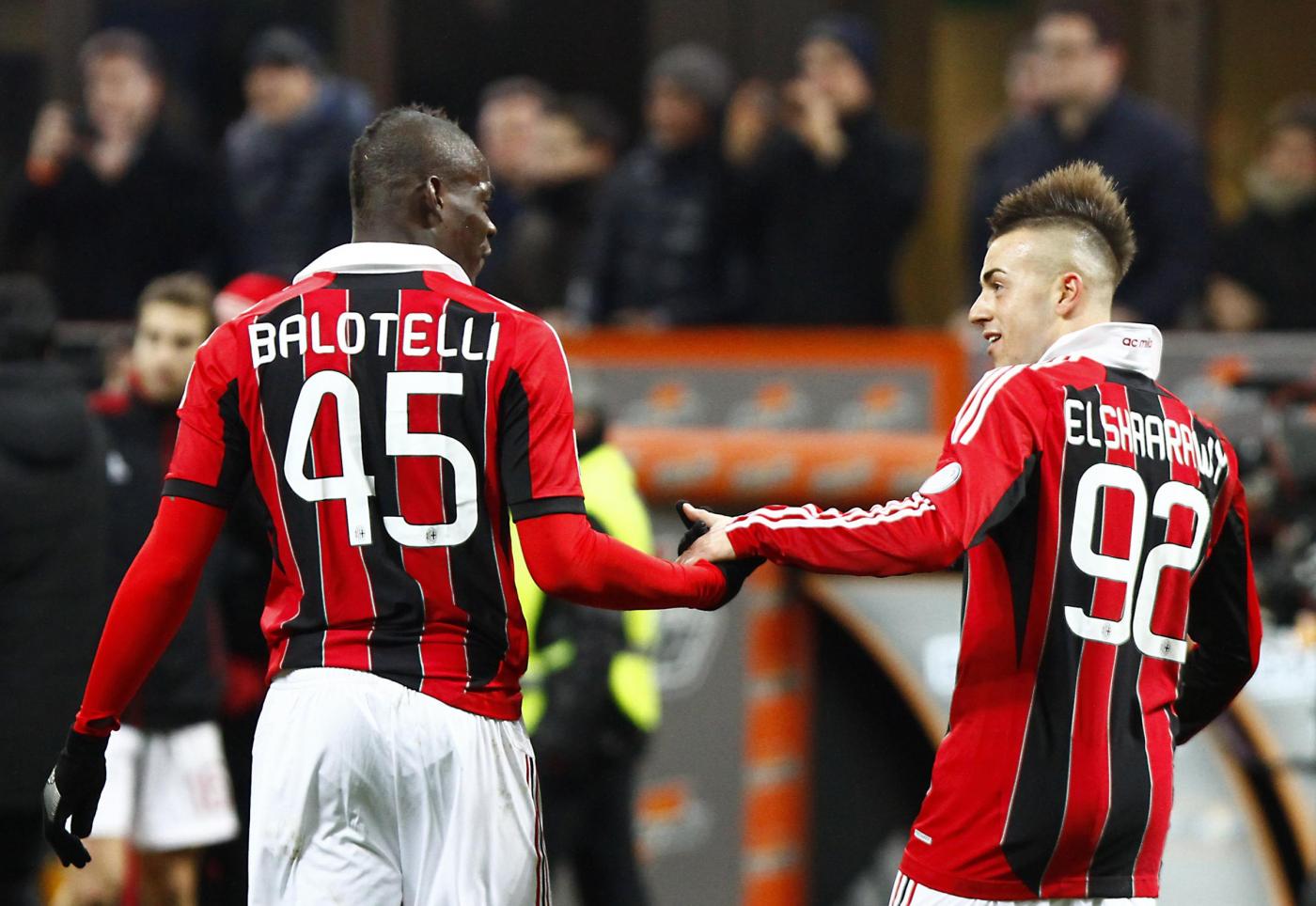  Cassano e Palacio sfidano El Shaarawy e Balotelli