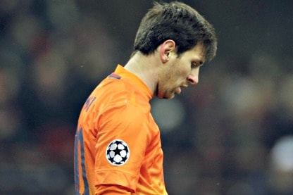 messi amareggiato