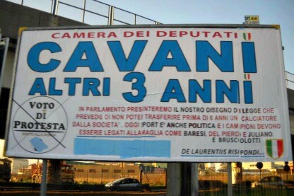 manifesto cavani politico