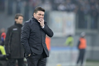 mazzarri in panchina all'olimpico