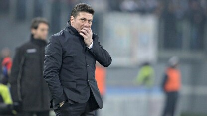 mazzarri in panchina all'olimpico