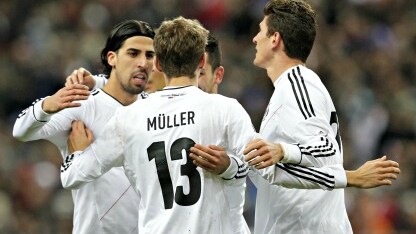 la germania vince in francia