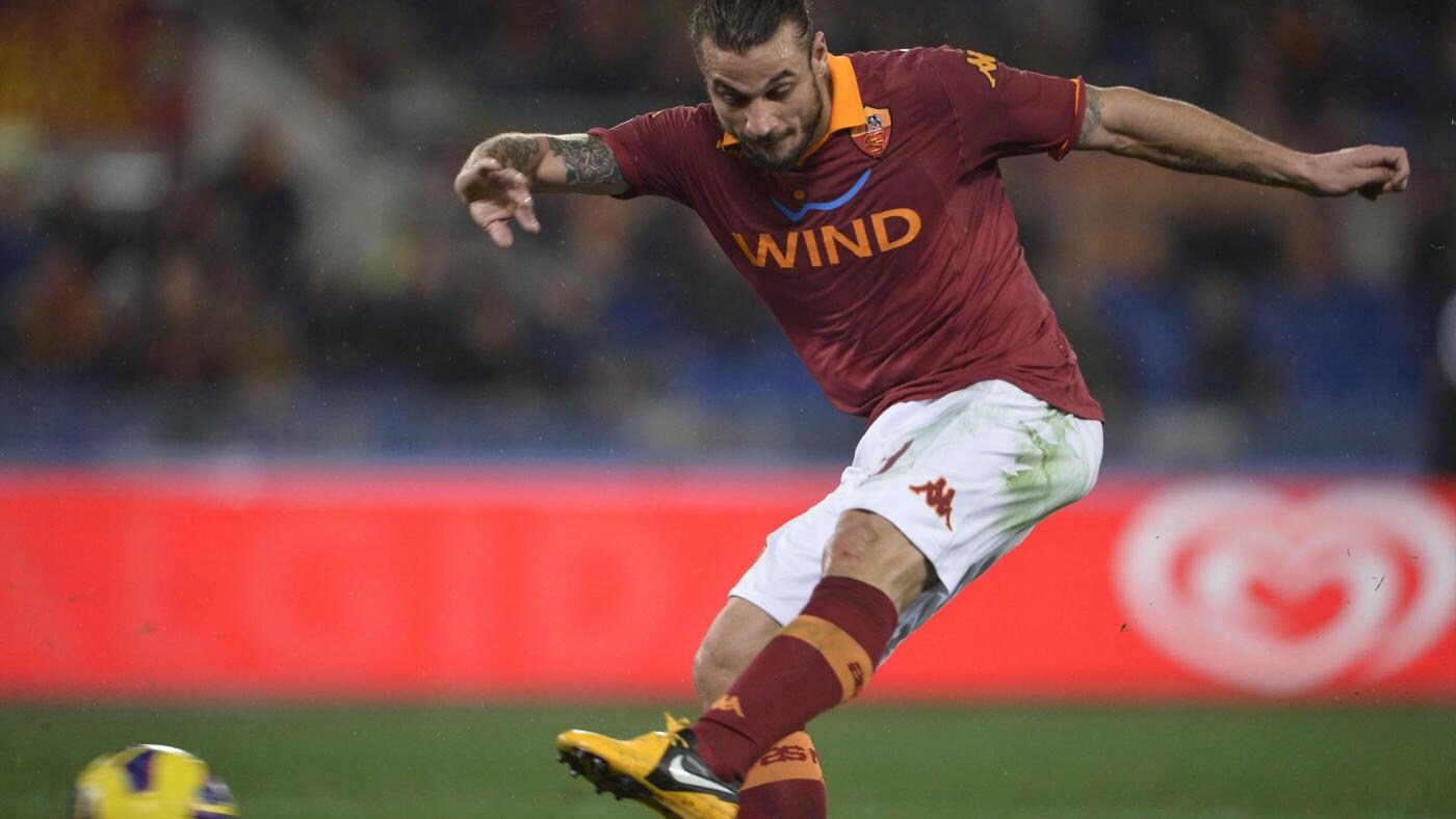 l'attaccante rischia di saltare sampdoria-roma