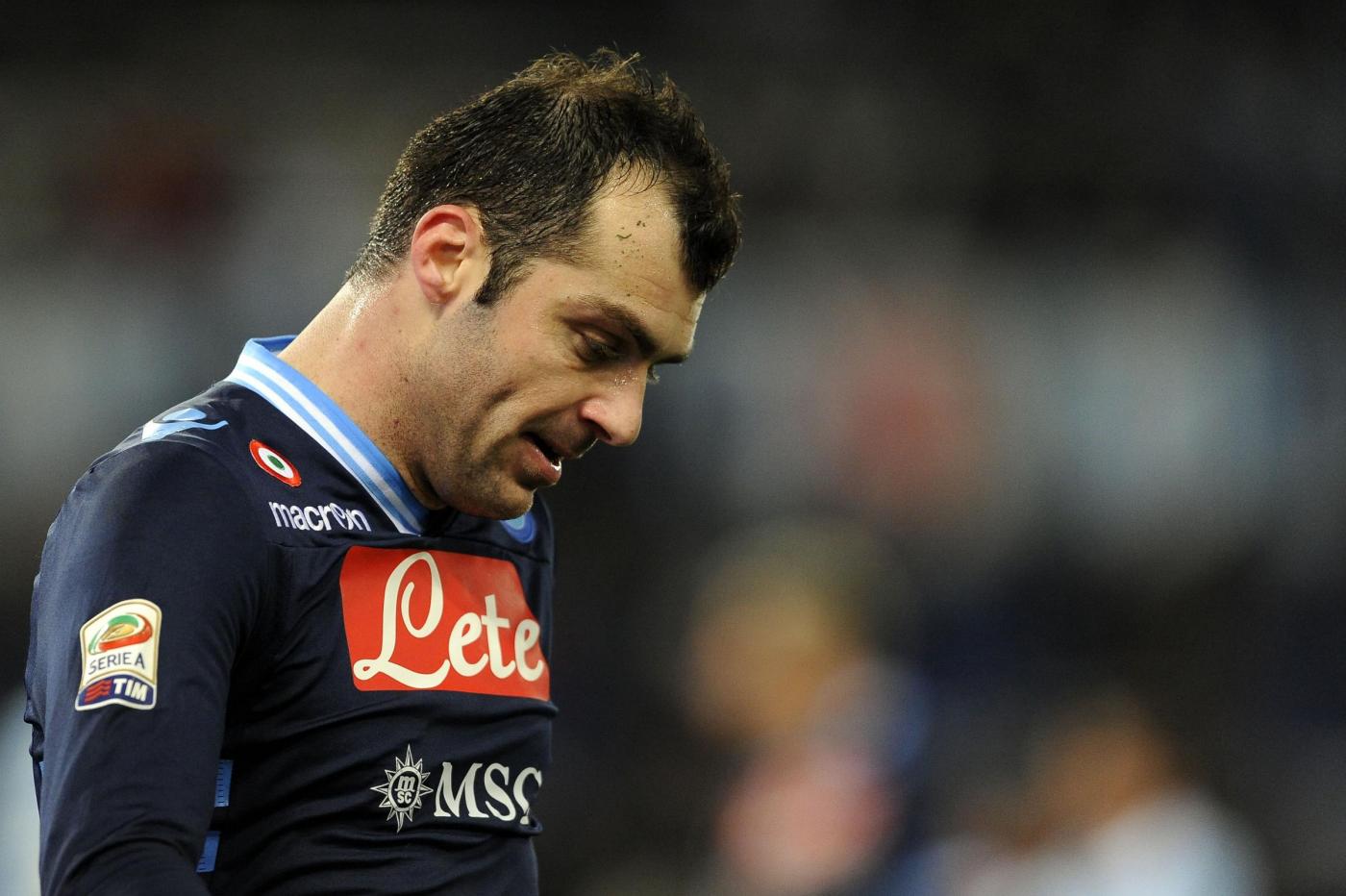 l'attaccante del napoli è stato multato dalla commissione disciplinare