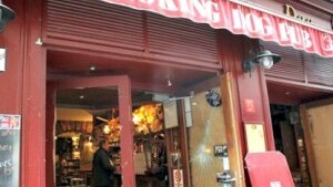 il pub devastato dai tifosi del lione