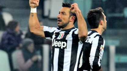 fabio quagliarella della juventus
