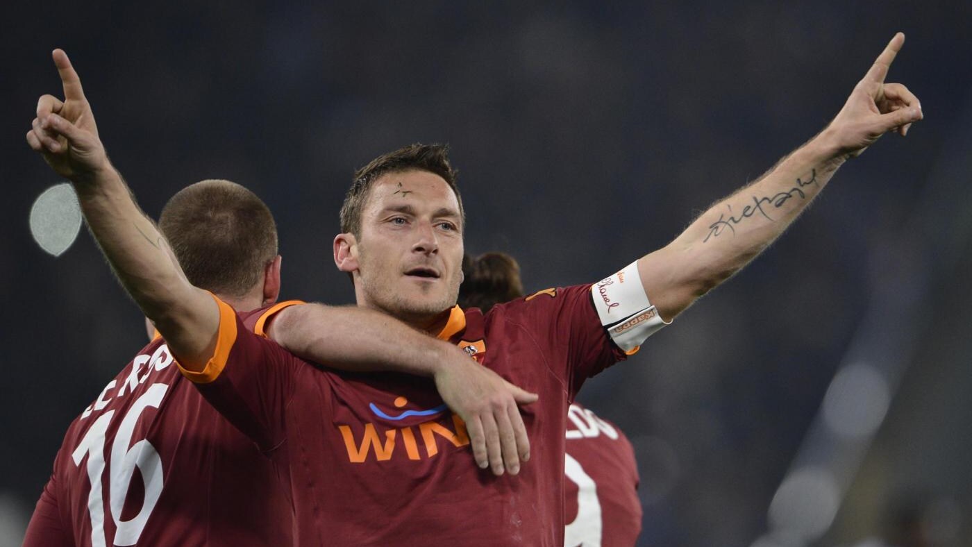 francesco totti ha segnato il 224esimo gol in Serie A