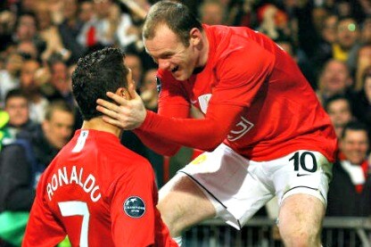 ronaldo e rooney ai tempi del Manchester United
