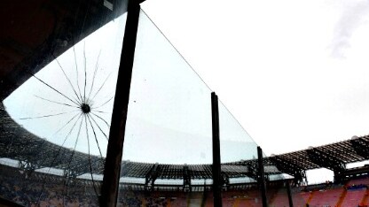 uno scorcio dello stadio san paolo
