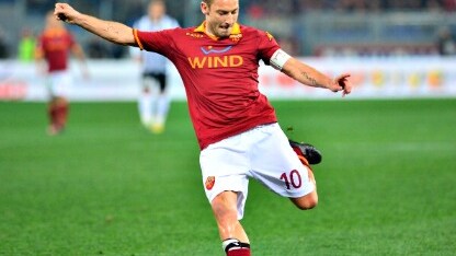 francesco totti al gol