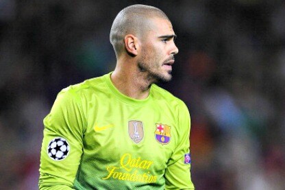 victor valdes portiere del barcellona