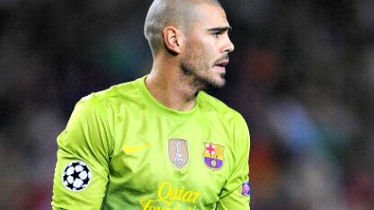 victor valdes portiere del barcellona