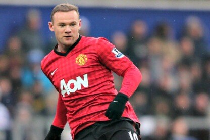 wayne rooney in azione