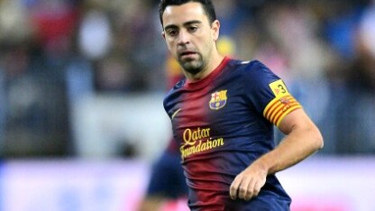 xavi del barcellona