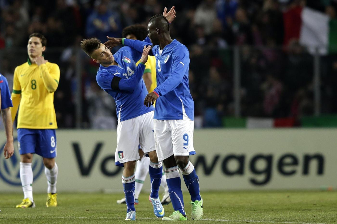 Amichevole Italia Brasile