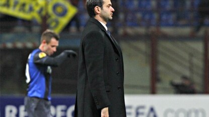il tecnico dei nerazzurri Stramaccioni