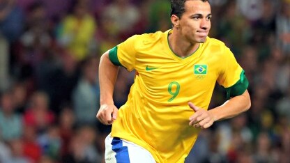 leandro damiao con la maglia del brasile