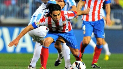 radamel falcao in azione