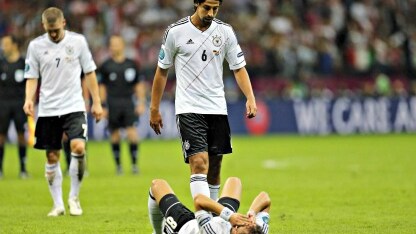 khedira con la maglia della germania