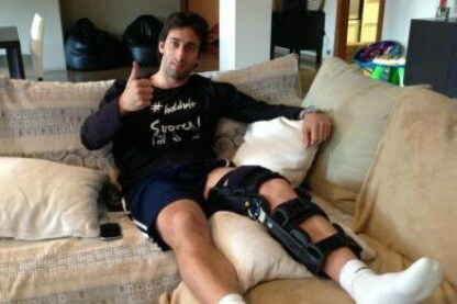 diego milito infortunato