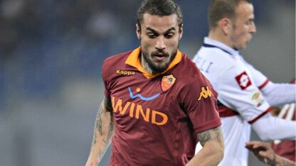 l'attaccante argentino della roma