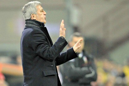 il tecnico della lazio a milano