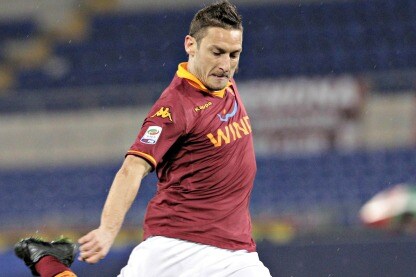 francesco totti al tiro