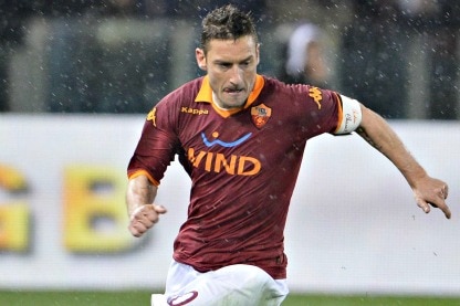 francesco totti in azione