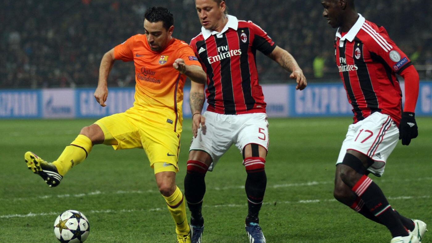 Il centrocampista rischia di saltare Barcellona-Milan