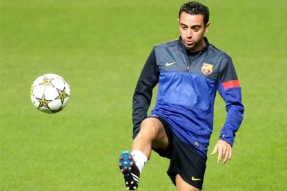 una settimana di stop per xavi