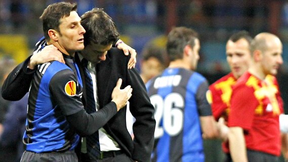 zanetti abbraccia stramaccioni