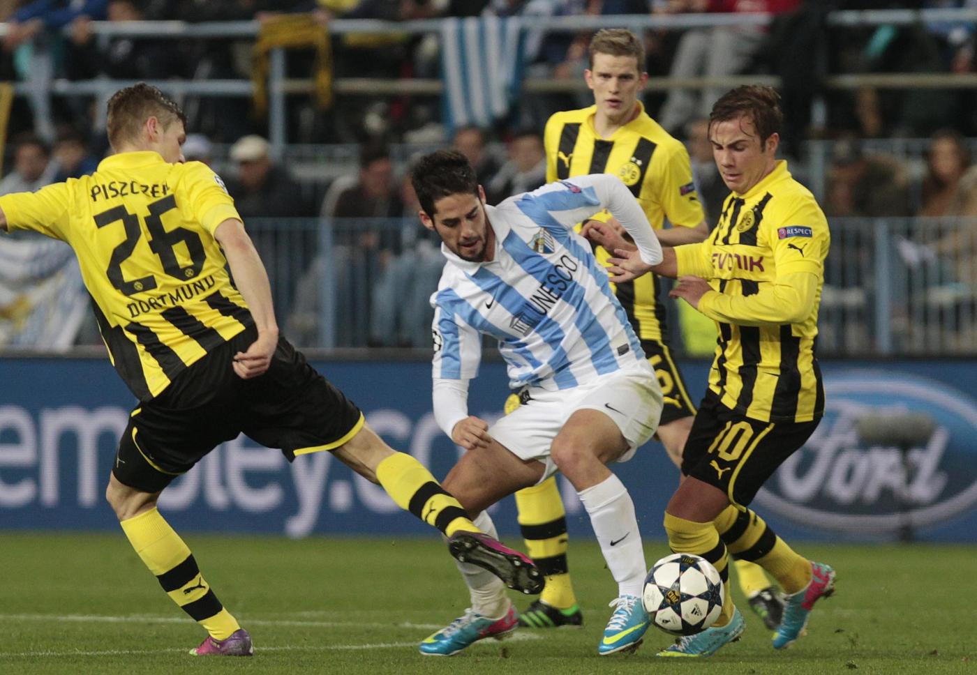 Malaga vs Borussia Dortmund 