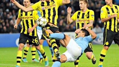 aguero in azione
