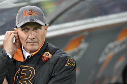 il tecnico giallorosso della roma