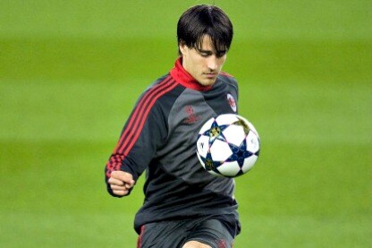 il calciatore del milan infortunato