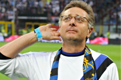 paolo bonolis a san siro