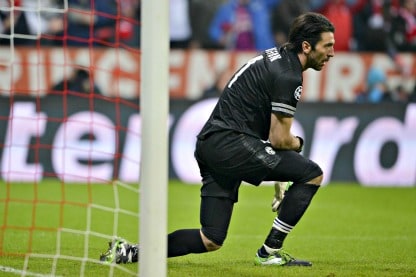 il portiere dopo il gol