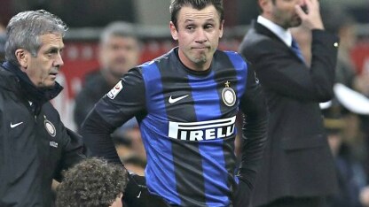 antonio cassano messo ko