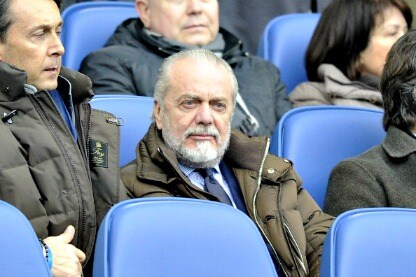 aurelio de laurentiis allo stadio olimpico
