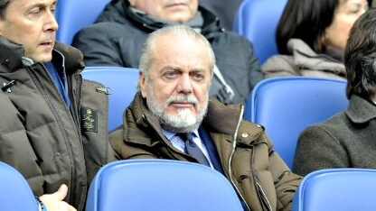 aurelio de laurentiis allo stadio olimpico