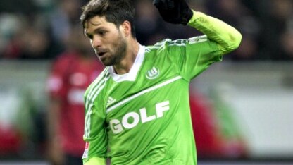 diego del wolfsburg in azione