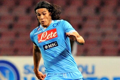 cavani in azione