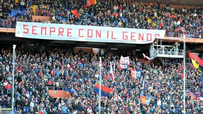 una foto della gradinata Nord