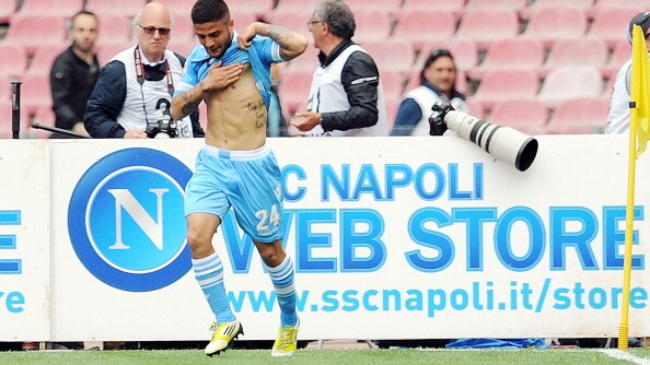 Insigne gol Napoli