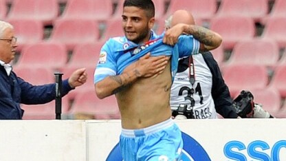 insigne autore del gol vittoria
