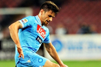maggio con la maglia del napoli