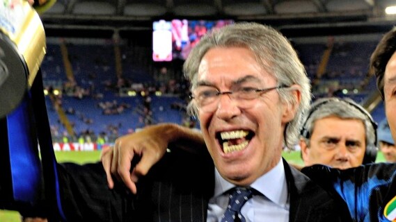 il presidente moratti e zanetti