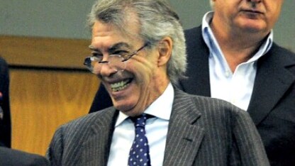 Il presidente dell'Inter allo stadio San Siro