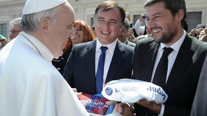incontro col papa del presidente